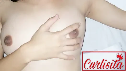 Teen close up sex with panty on (Male got penal piercing)