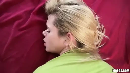 Lets Try Anal - Elizabeth Bentley Films Her First Anal Experience in Her Tight Bubble Butt