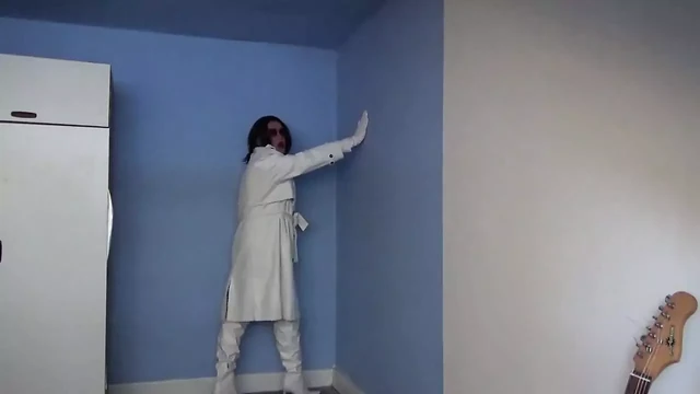 Naughty in White Leather