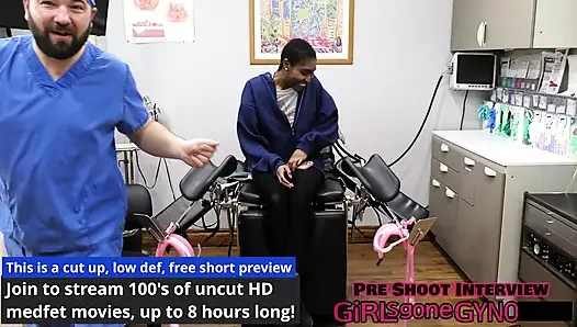 Daisy Mynx's 1st EVER Gyno Exam