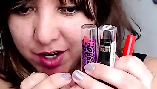 Lippenstift, Küssen und Blowjob