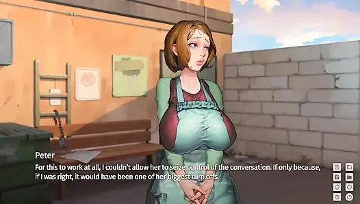 Taffy Tales: дама-уборщица выставляет себя напоказ в студенческом кампусе - эпизод 20