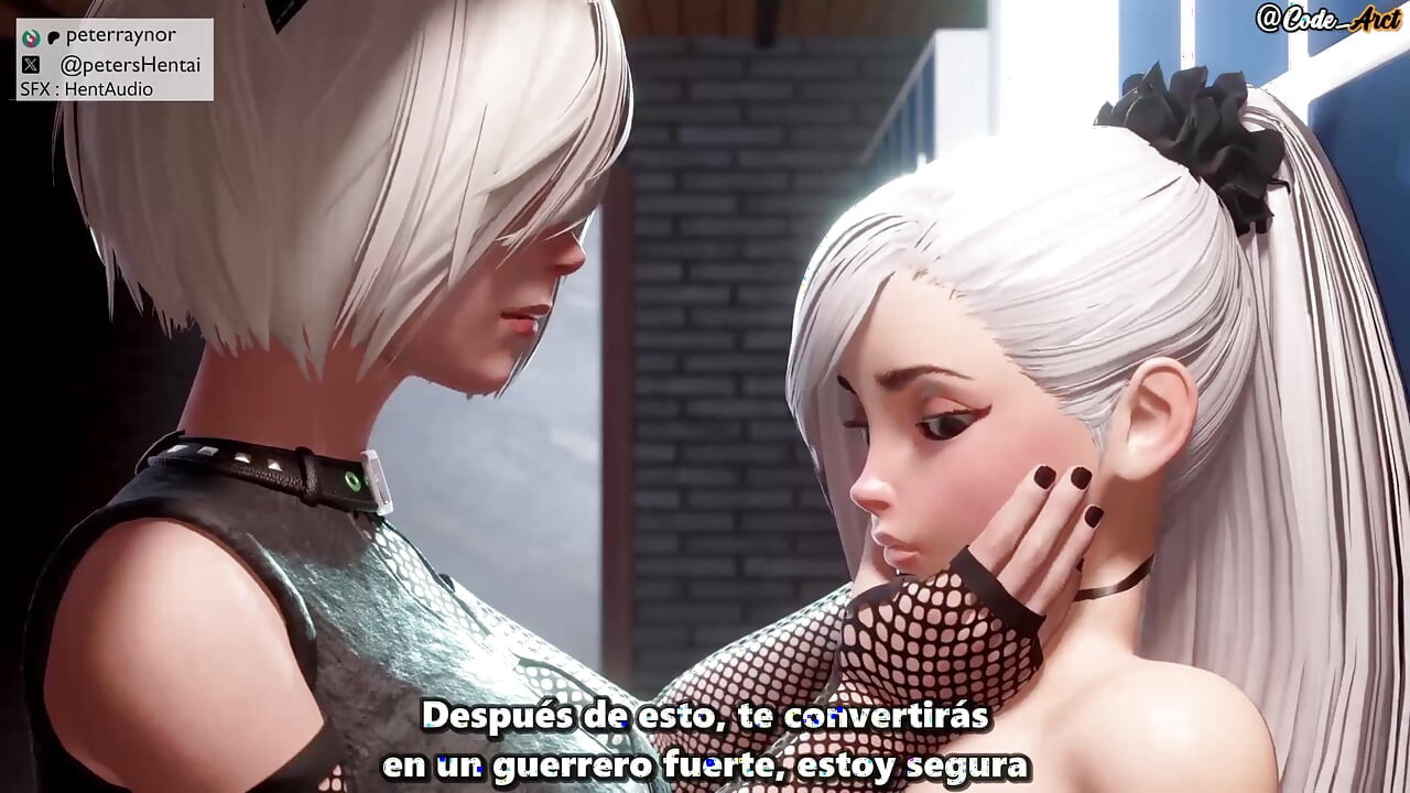 2B gives special 9S training