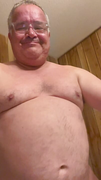 Man Nude in Bedroom