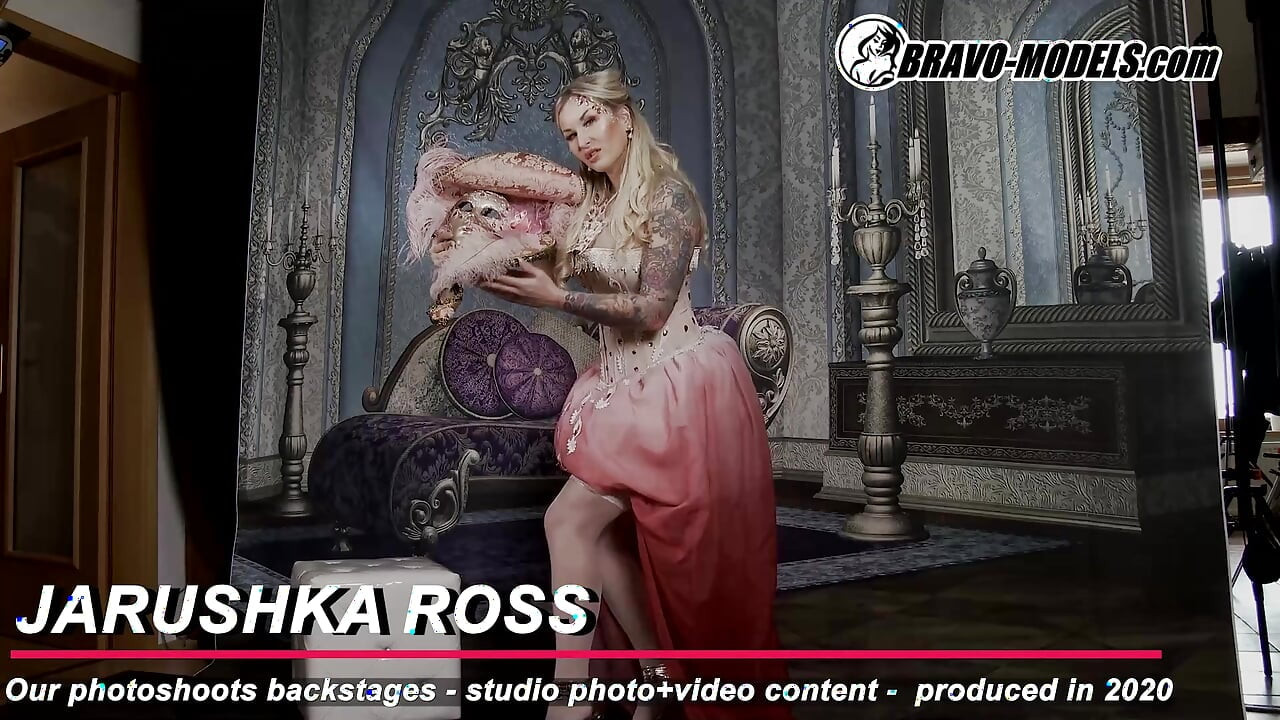 387-Sessão de fotos nos bastidores Jarushka Ross - ADULTO