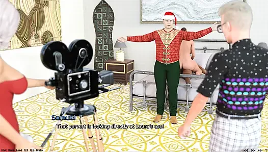 Laura lustful gizli noel 2023 seks filmi çekiyor