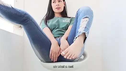 Locked up with My Wet Jeans