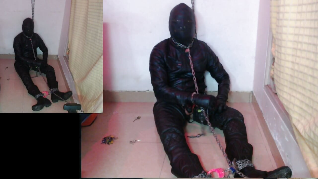 Self Bondage Gay Leather