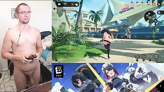 Miyabi-chan makes my cock super horny and I... (Zenless Zone Zero Gameplay3)