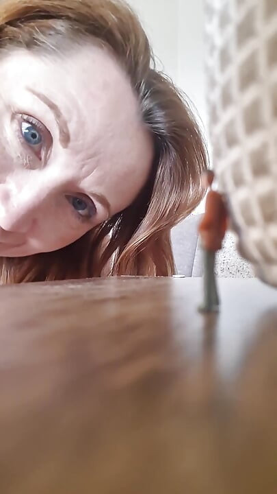 Giantess Uses Neighbours Lost Tiny Husband as a Sex Toy