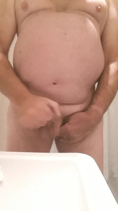 wanking again