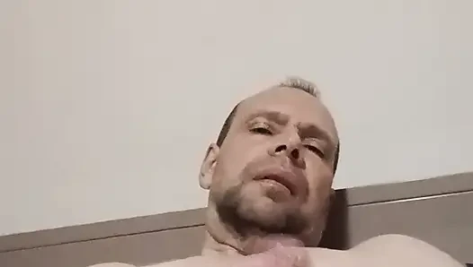 Big wet cock masturbated well
