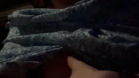 Tit flashing train striptease as I get ready for bed whilst on a 65 hour journey from L.A. to Chicago