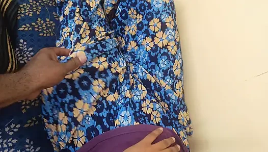 Teacher and wife sex with school uniform girl