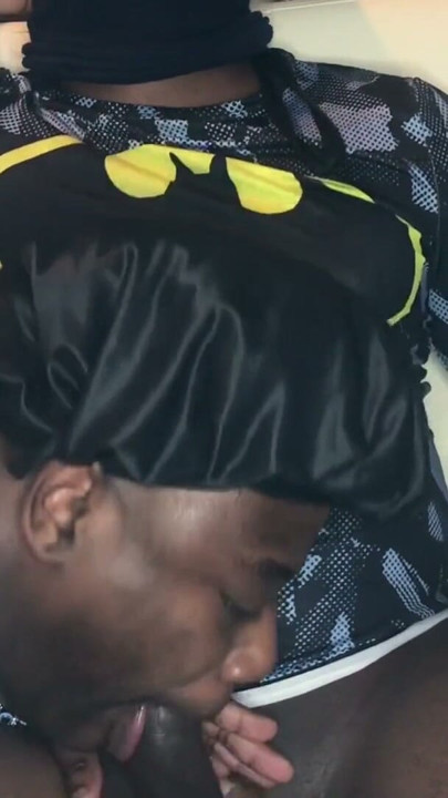 BATMAN in Tight Jeans SKULLFUCKS Slut UPCLOSE "Hot" | Clip 2