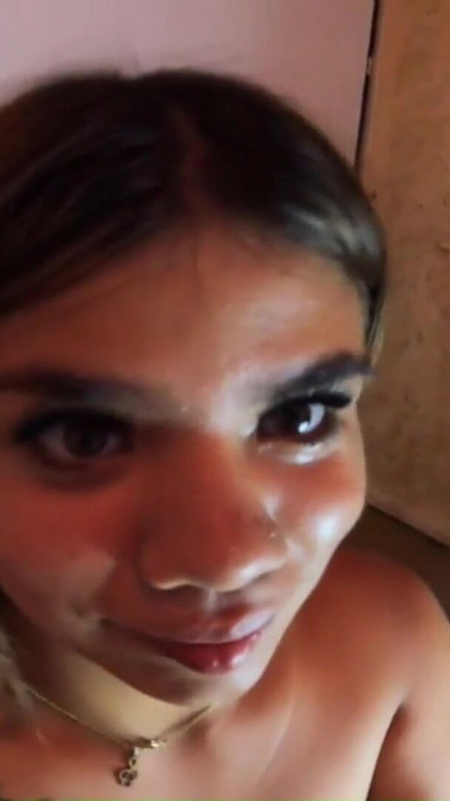 Pale White Skin Latina Slut Her Reaction When He Told Her Put That Big Cock Deep In Your Whore Mouth - Jhodez1 | Clip 2
