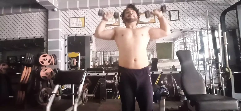 Indian Old Man With Big Chest Nude Workout