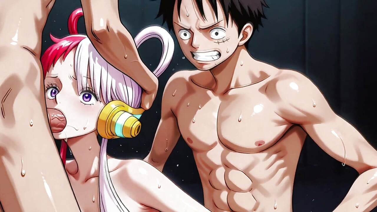 Shanks, Luffy และ Uta (MMF)