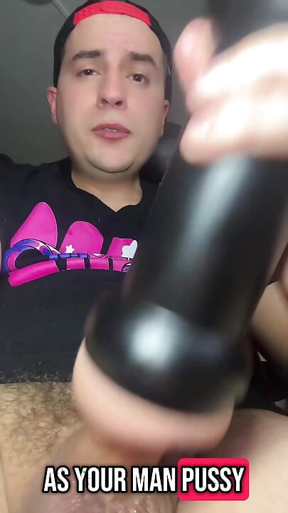 POV: You’re Watching Me Use a Fleshlight on My Uncut Dick