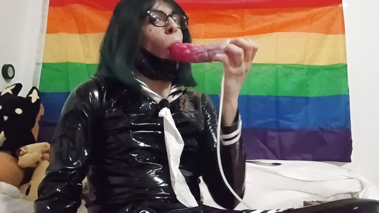 Princesstheo Latex Schoolgirl anal sex