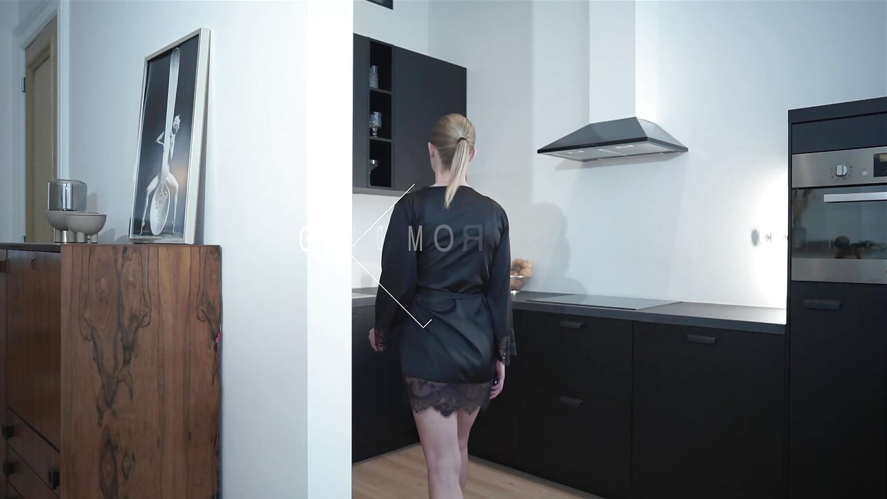 Hot wife teasing husband in the morning