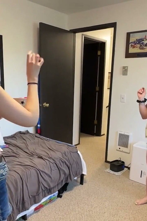Redhead Lesbians Ruby and Raven Bounce Onto the Court