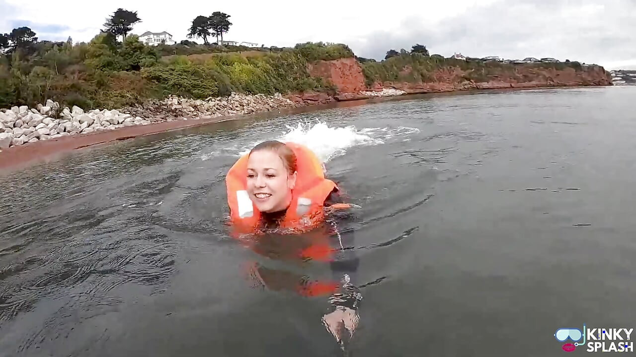 Geschnallt, enge und schwebende frei - sexy Wetsuit Lebensjacke-test
