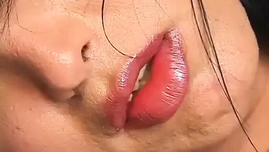 Big tit shemale and twink suck each other off and fuck