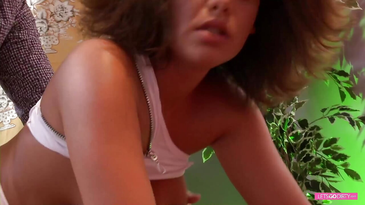 Anal drilling her hard and deep