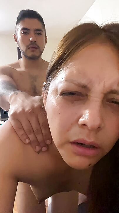 Horny Latina and slut fucking and sucking until she swallows every drop of cum