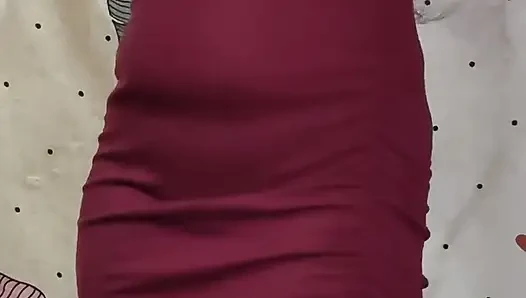 Red Dress See My Bhabhi Sunni Indian Housewife Hot Scenes