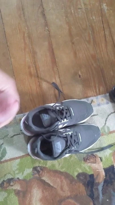 step mom's new sneakers fucked