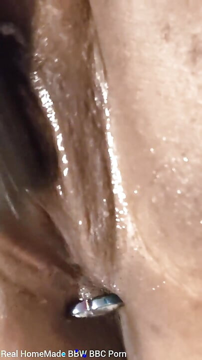 Pounding My Wet Pussy with Big Dildo Stimulating My Clit with Electric Toothbrush