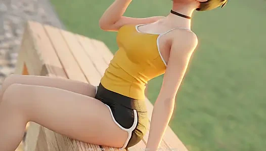 Overwatch XXX - трахаю киску Tracer из Overwatch - Tracer Route