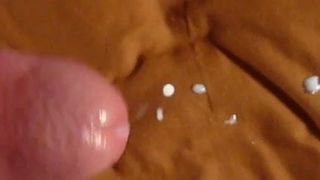7 große Aufnahmen von Sperma, großer Cumshot. POV