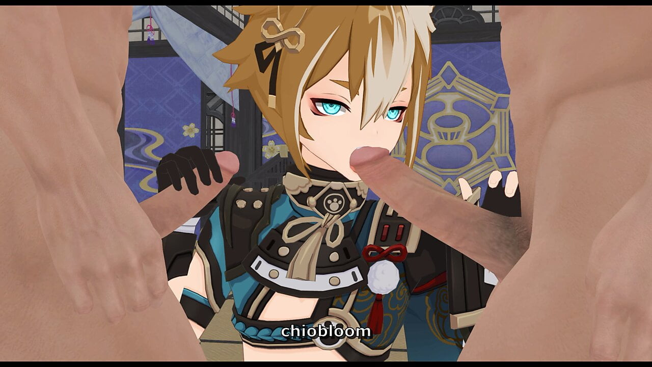 Goro blowjob
