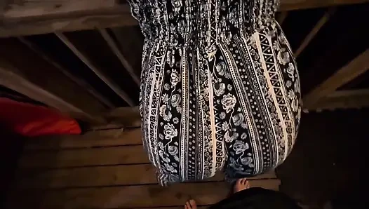 Bouncing Cute Ass on Him