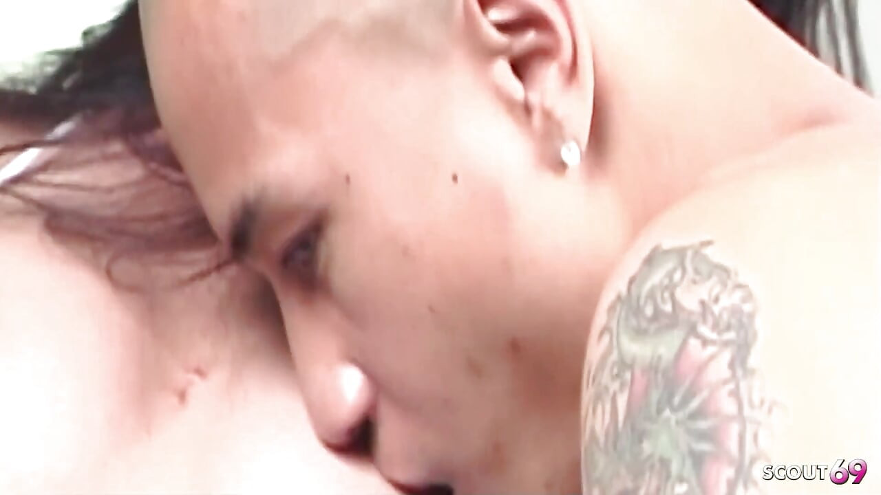 Asian Ladyboy in Stockings Gets Her First Anal Sex