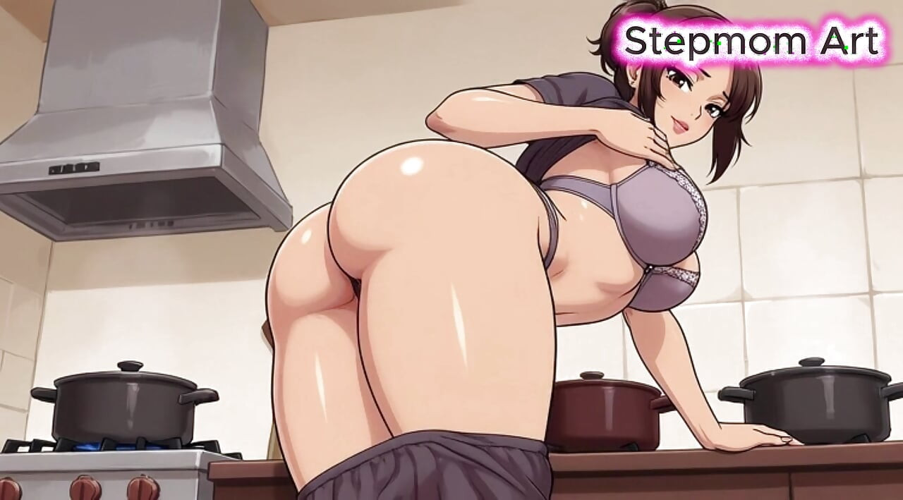 Joi madrasta doce e transbordando na cozinha - venha comigo 100% Você vai gozar - Dirty Talk