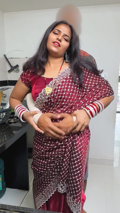 Soft || The newlywed bride was making pudding in the kitchen while her husband's brother-in-law secretly started fucking her. | Clip 1