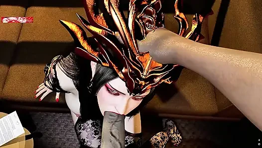 Büyük memeli isyan tanrıçası- 3 boyutlu animasyon hentai