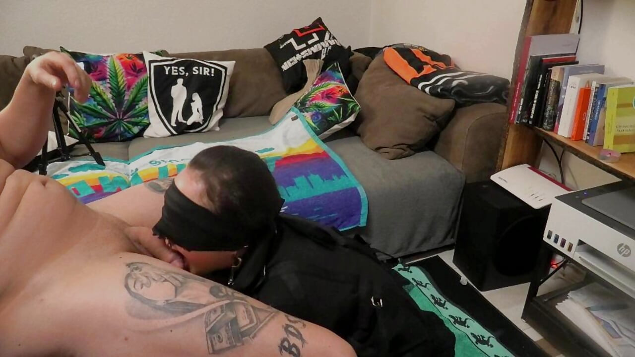 In Straitjacket Slowly Fucked and Brought to Squirt