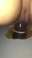 She fucks a black cock through the glory hole!