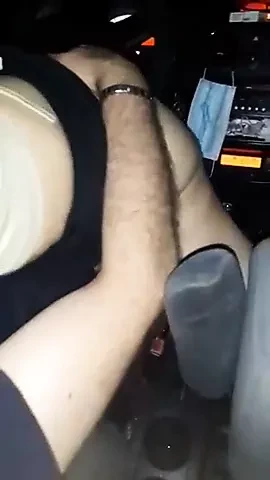 my wife cowgirl whit my friend in the car
