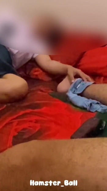 Epic moment from "My High School Student Handjob While Shaving My Big Cock 18+"
