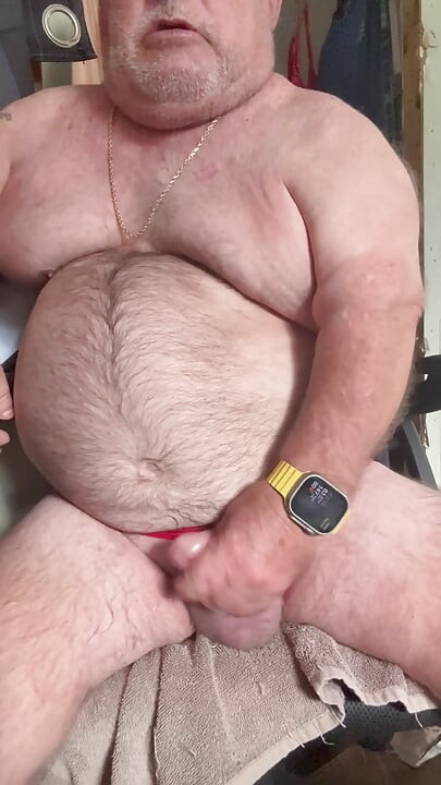 Mark Fletcher piss soaked panties, precum with lots of cum