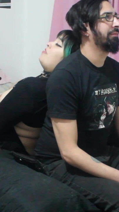 My stepsister Reyna Tirana touches herself while playing Fortnite and we end up fucking Part 1 | Clip 1
