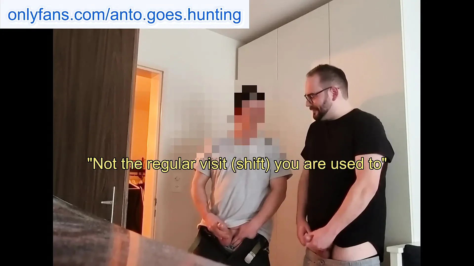 Straight Plumber Comes to Fix My Sink and Catches Me Jerking – We End Up Sucking Each Other