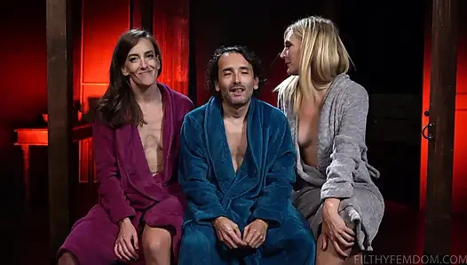 Mona Wales, Mickey Mod, Kino Payne, Elise Graves'in Yer Aldığı Toplu Çekim Öncesi Ve Sonrası Röportajı