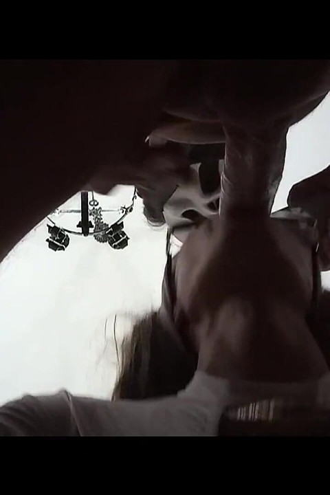 MILF Gives a Quick Blowjob with a Cum Explosion in Her Mouth